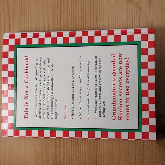 Book Grandmother's Kitchen Wisdom Hardcover Vintage by M. Bader - Picture 2 of 10